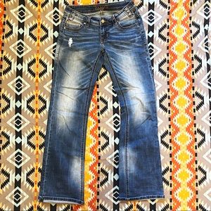 Rock & Roll Cowgirl Riding Jean